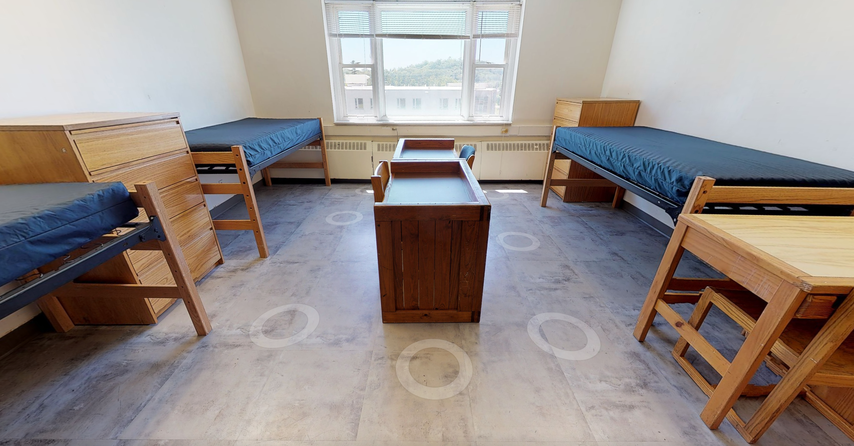 Martin Triple Residence Hall Room